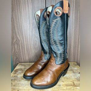 Cowtown Buckaroo Cowboy Boots Tall Top Size 6 EE  Men’s